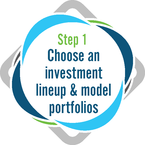 Step 1 Choose an investment lineup & model portfolios
